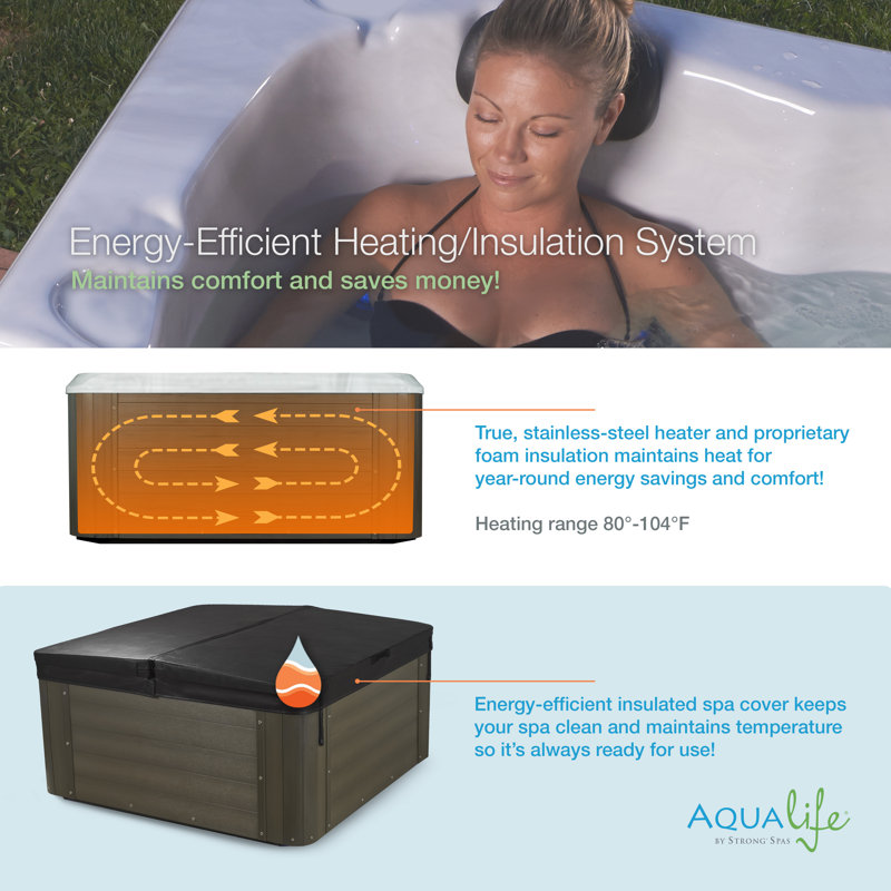 Aqualife® by Strong Spas® Aqualife Edgewater® 7-Person 28-Jet